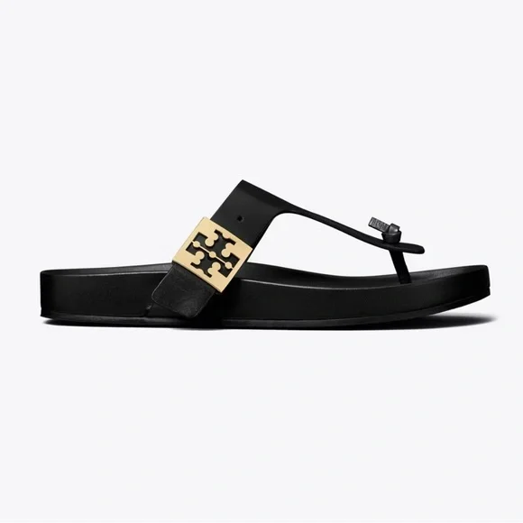 ☀️NEW☀️ Tory Burch Mellow Sandals Black 8